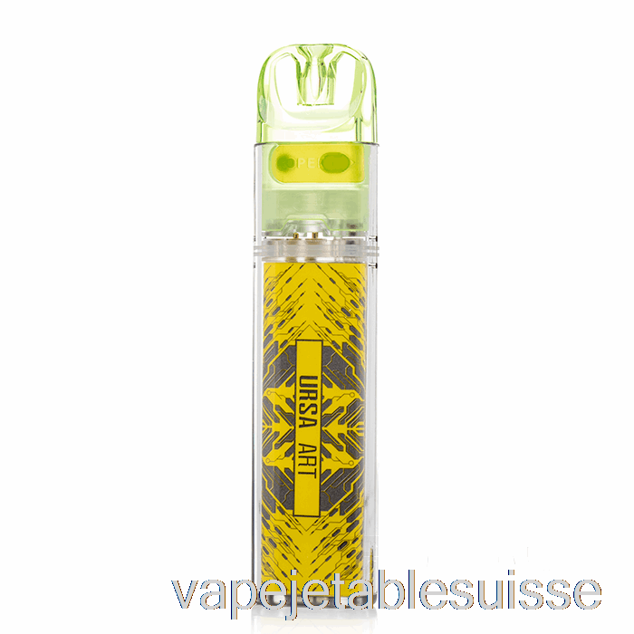 Vape Suisse Perdu Vape Ursa Nano Art 18w Kit Pod Sables Jaunes X Kaleido Art